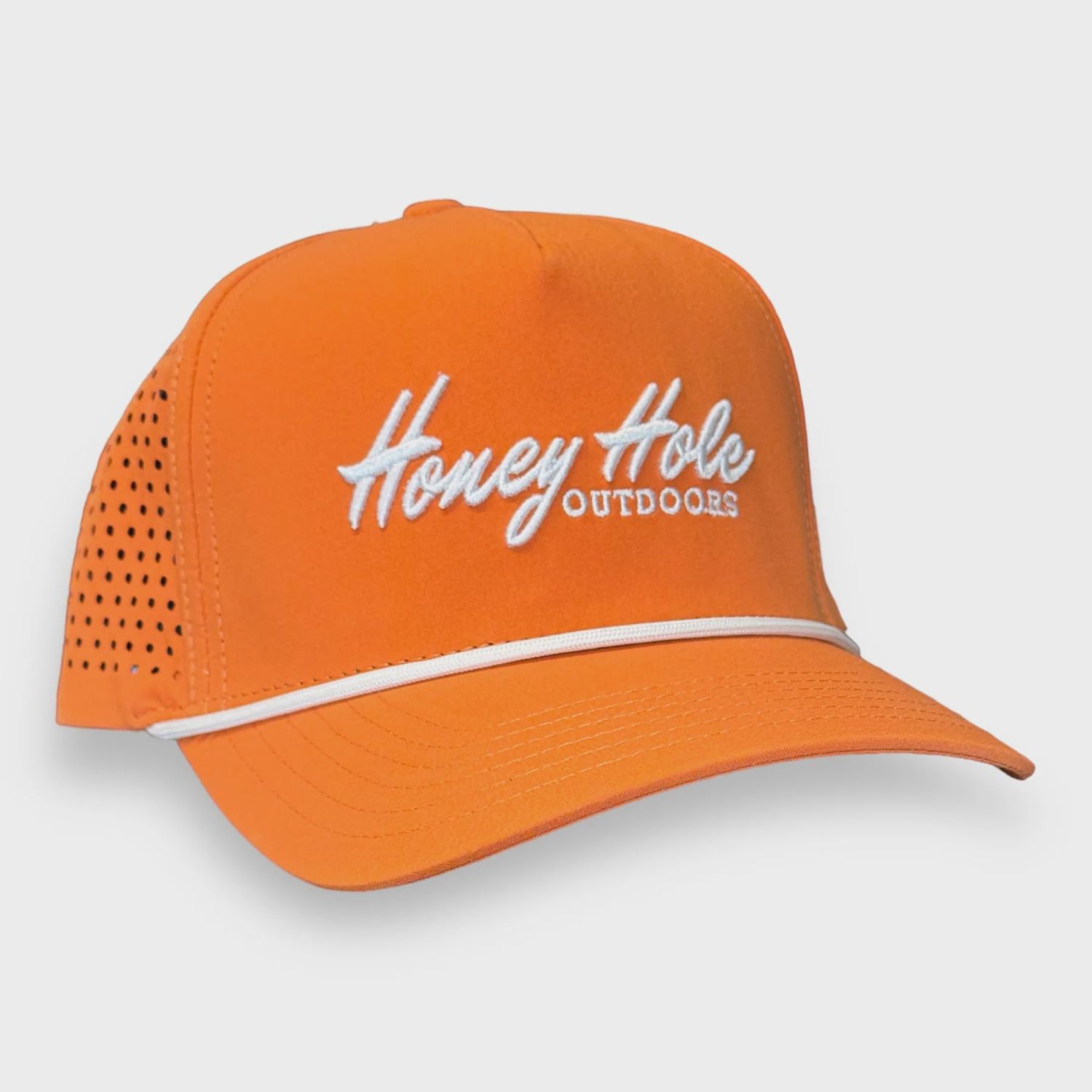 Honey Hole Outdoors Heritage Performance Rope Hat – Orange