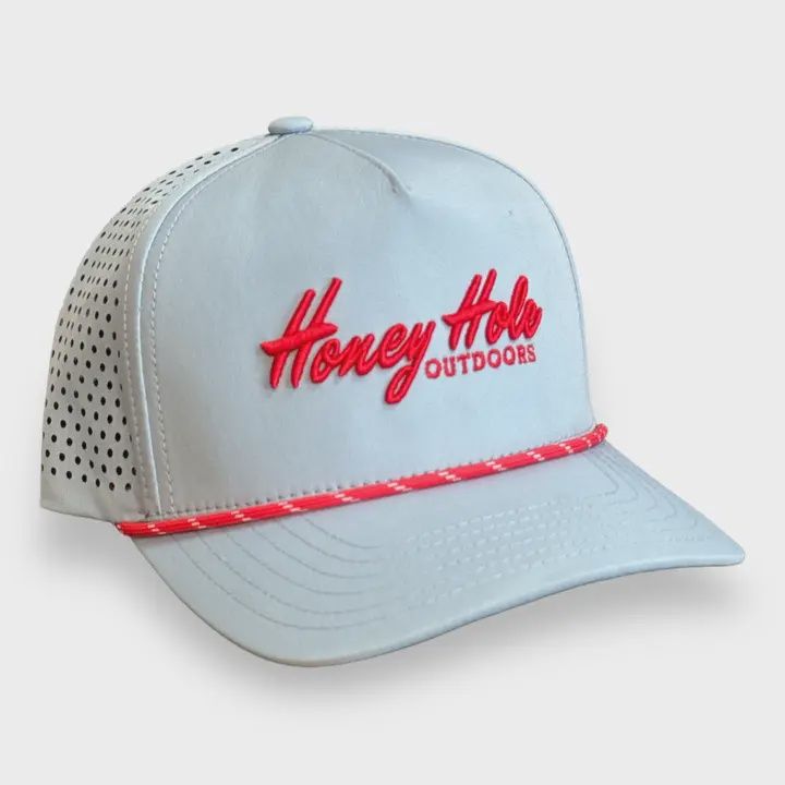 Honey Hole Outdoors Performance Rope Hat Heritage - Ice Blue