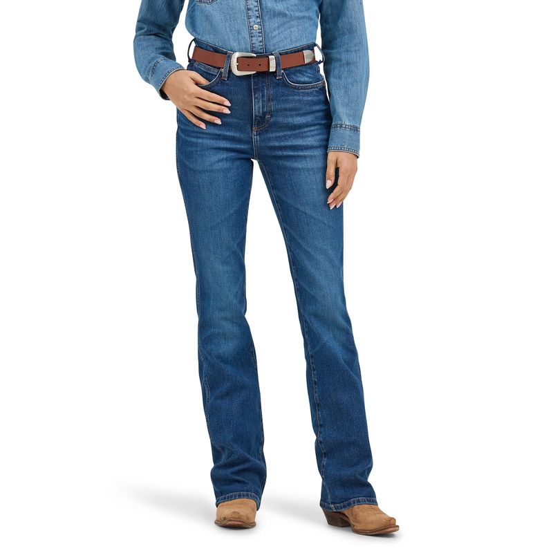 Wrangler Women’s Retro Bailey High Rise Bootcut Jean – Isla