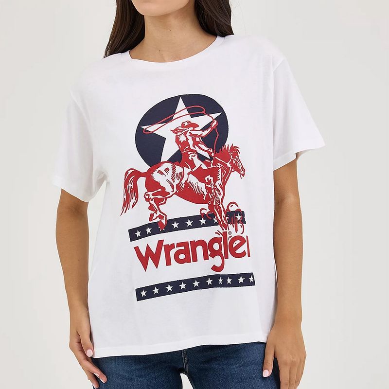 Wrangler Women’s Western Graphic Girlfriend Tee