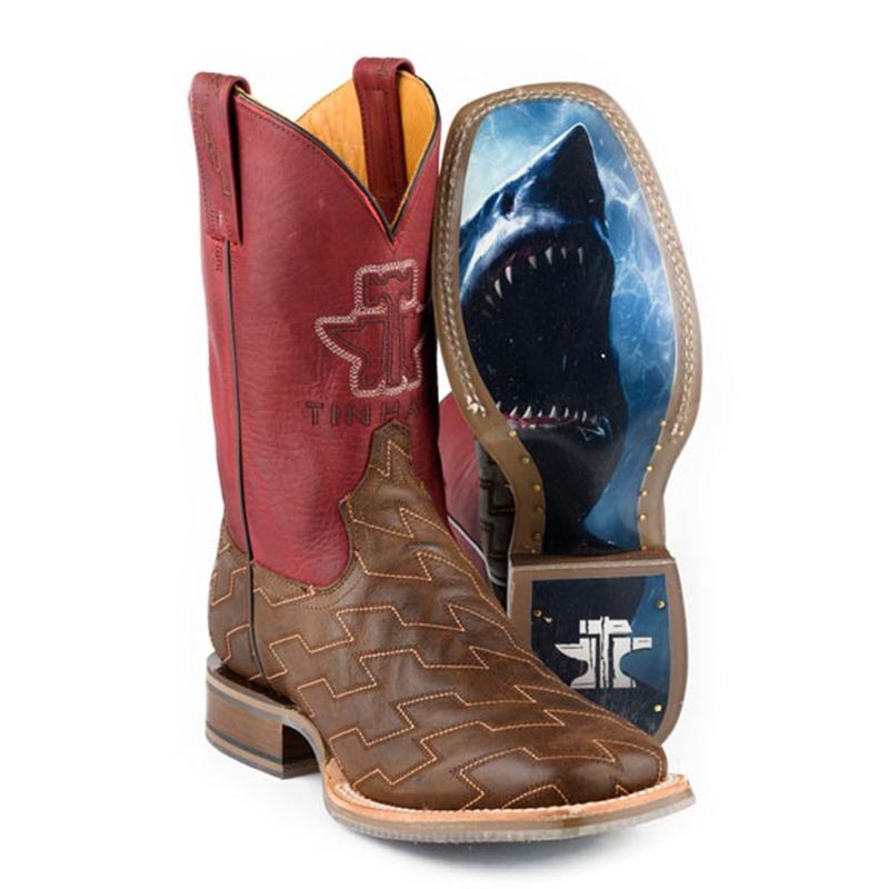 Tin Haul Men’s Every Which Way Boots Sharkbite Sole - 0526