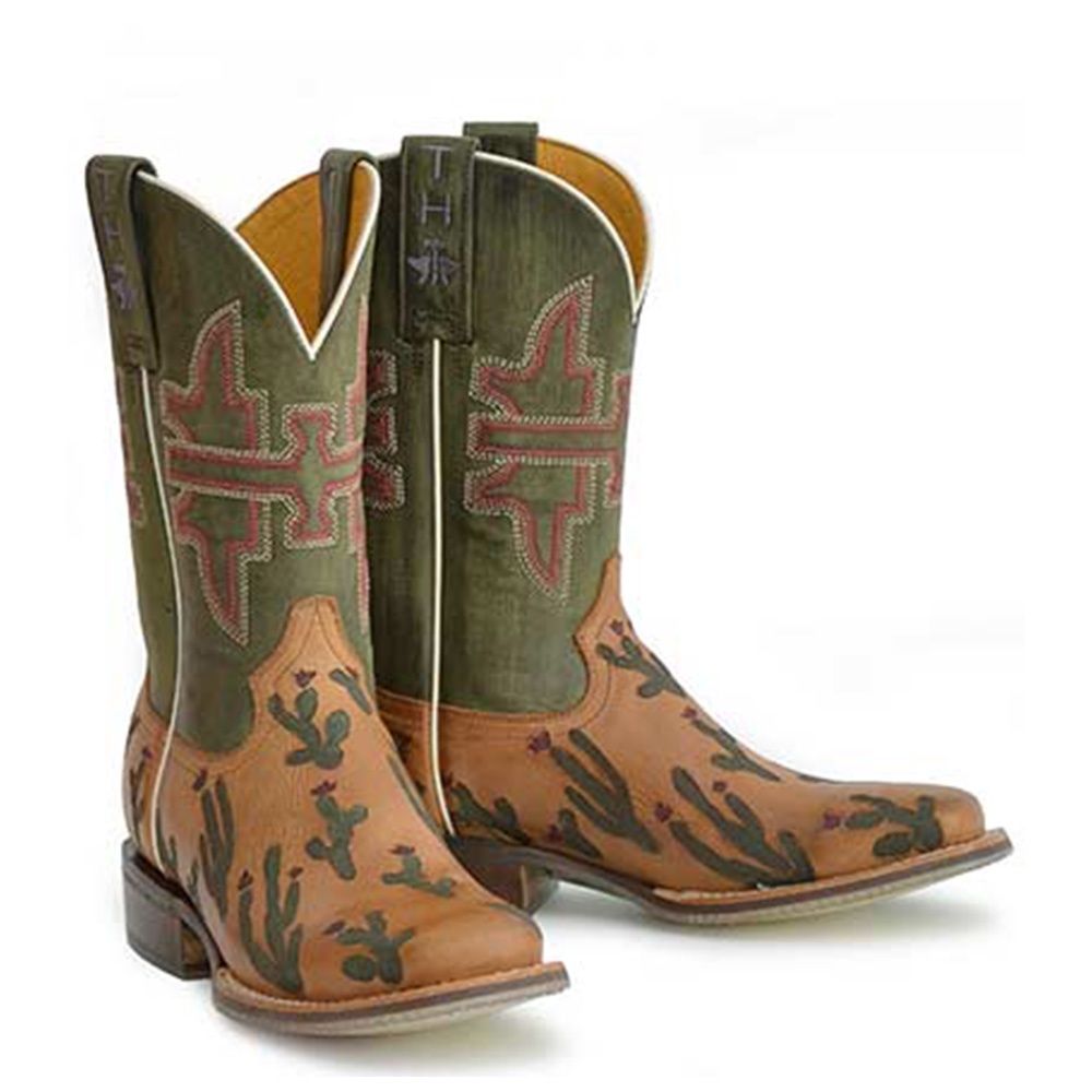 Tin Haul Women’s Cactaplicity Boots Desert Moon Sole Boots - 1461