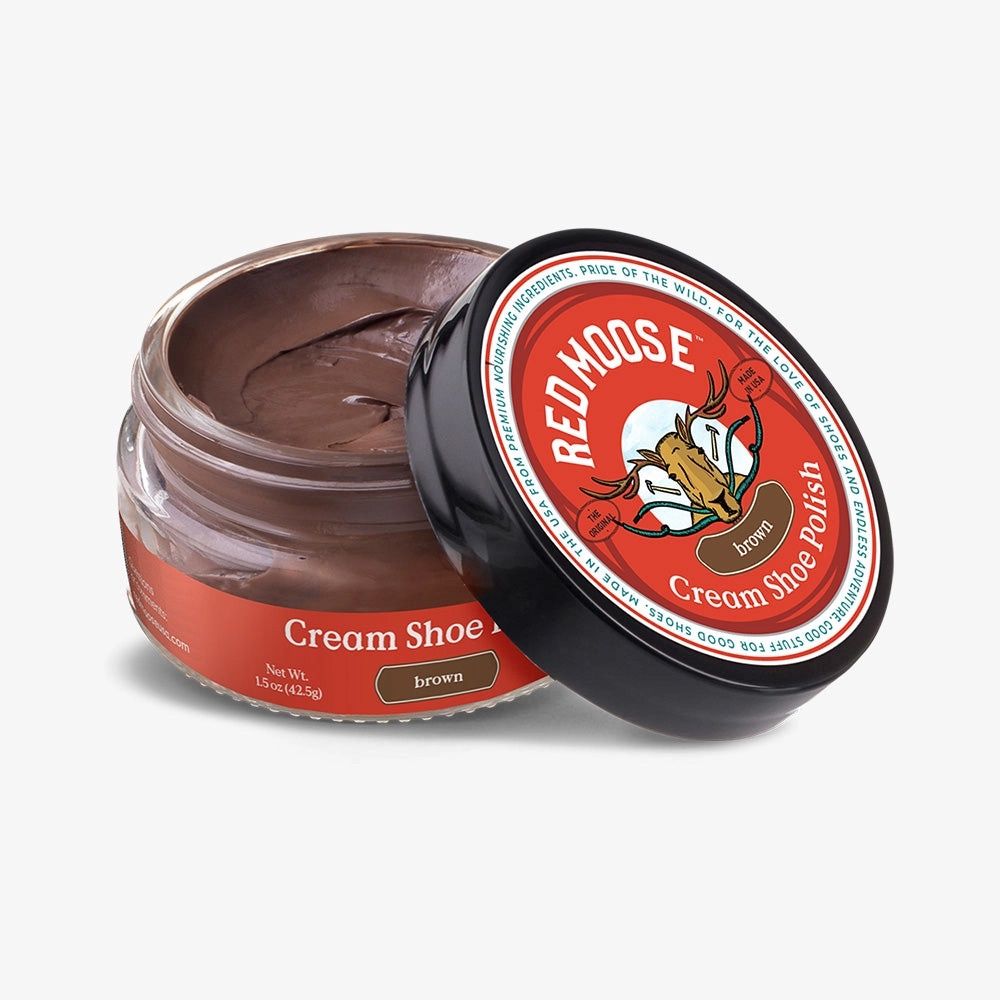 Red Moose Brown Cream Shoe Polish