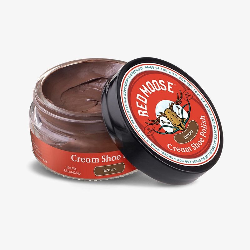 Red Moose Brown Cream Shoe Polish