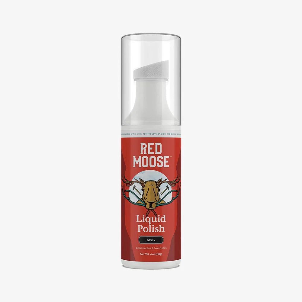 Red Moose Liquid Black Shoe Polish
