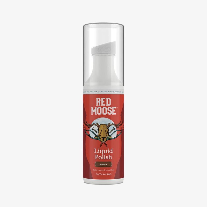 Red Moose Liquid Brown Shoe Polish