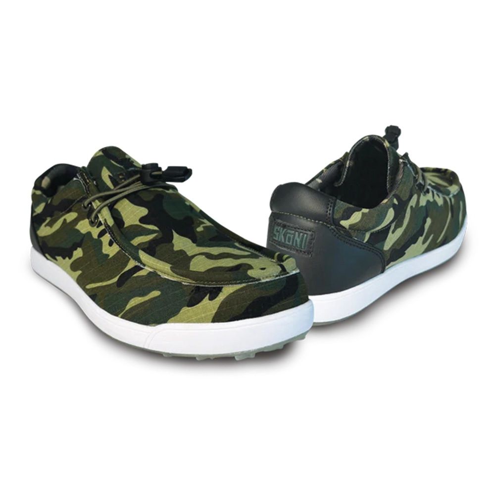 Skoni Men&#39;s Waterproof Camo Golf Shoe