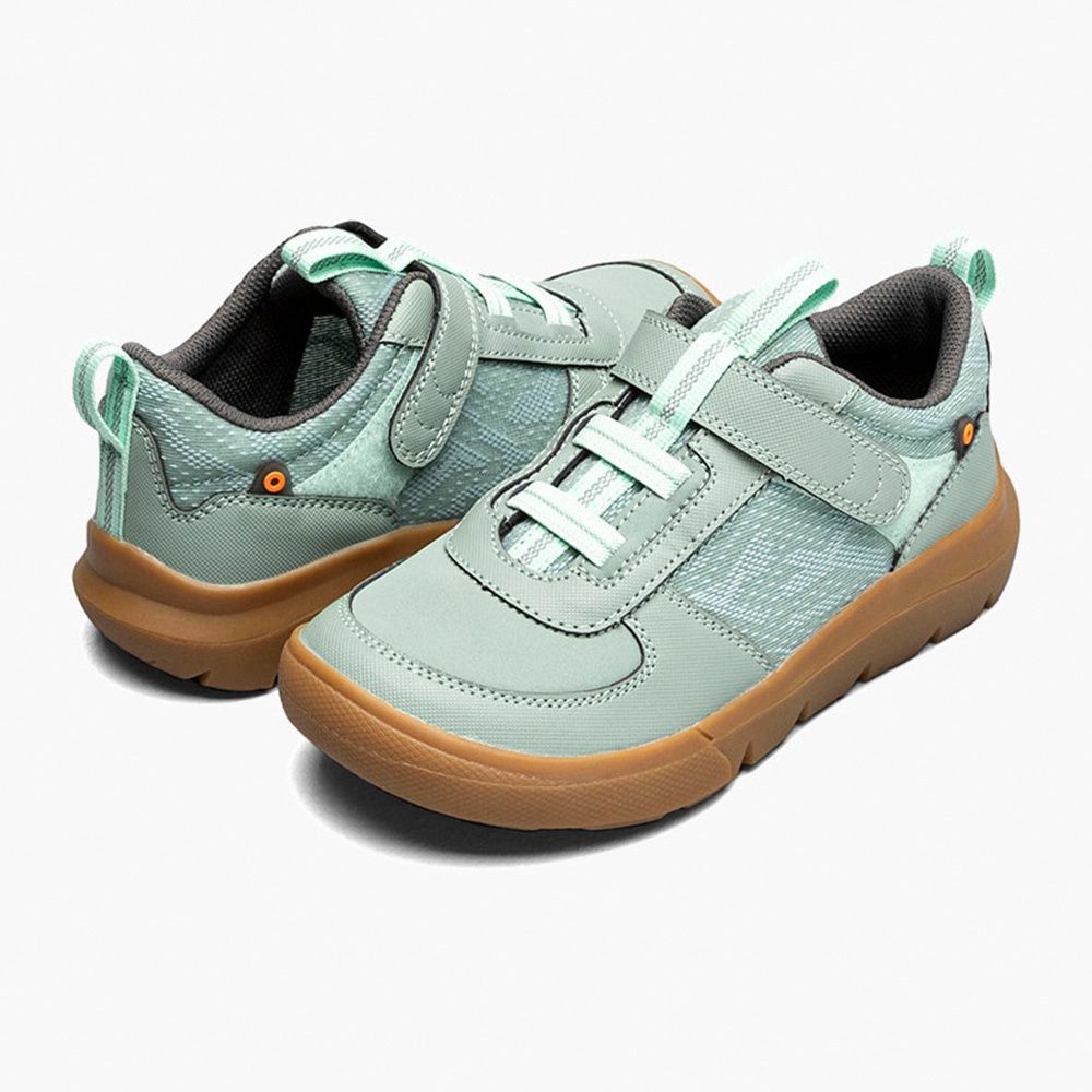 BOGS Kid&#39;s Skyline Kicker Slip Ons – Mint Green