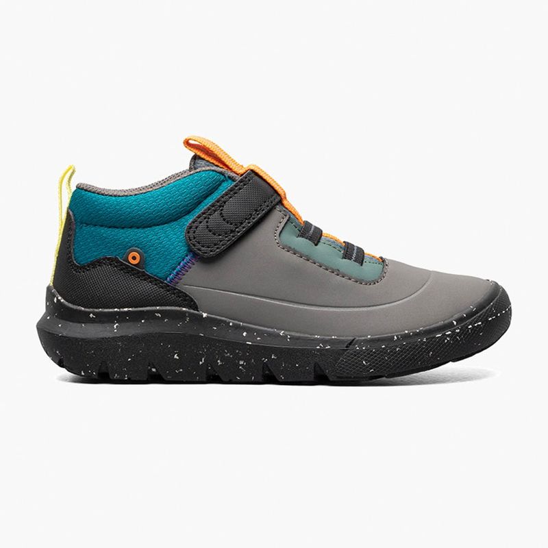 BOGS Kid's Skyline Mid Black Multi Slip Ons