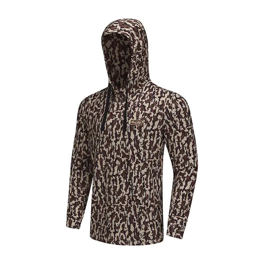 Honey Hole Men’s Blindside Hoodie – Duck Boat Camo