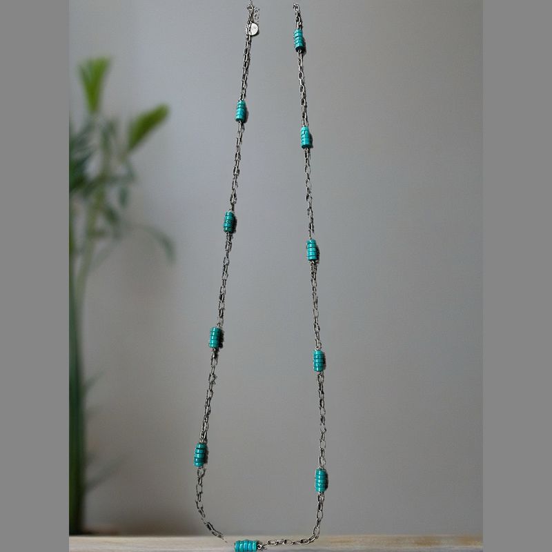 West &amp; Co Chain Link Necklace N1269TQ
