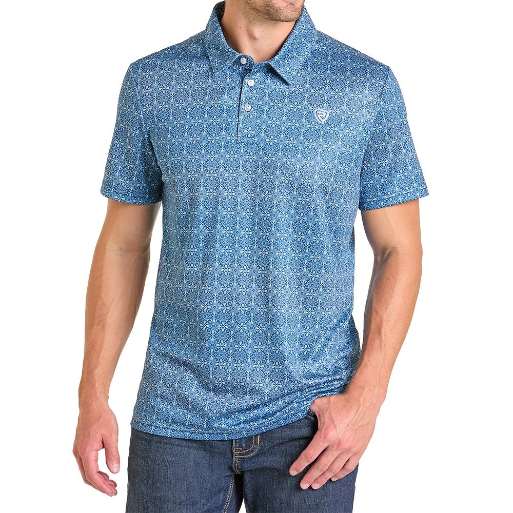 Rock &amp; Roll Denim Men&#39;s Blue Polo Shirt – BM51T7282