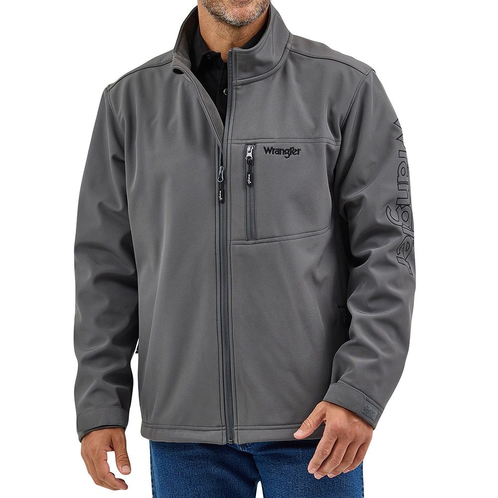 Wrangler Men’s Dark Shadow Gray Trail Jacket – Style# 112368268