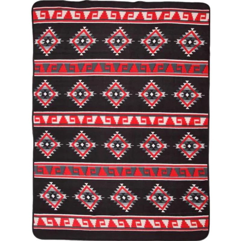 El Paso 60&quot; x 80&quot; Fleece Lodge Blanket – Style# OLODGE14
