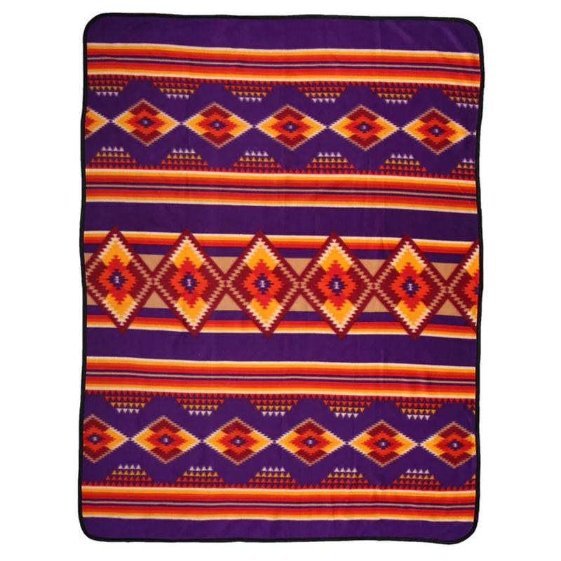 El Paso 60&quot; x 80&quot; Fleece Lodge Blanket – Style# OLODGE36