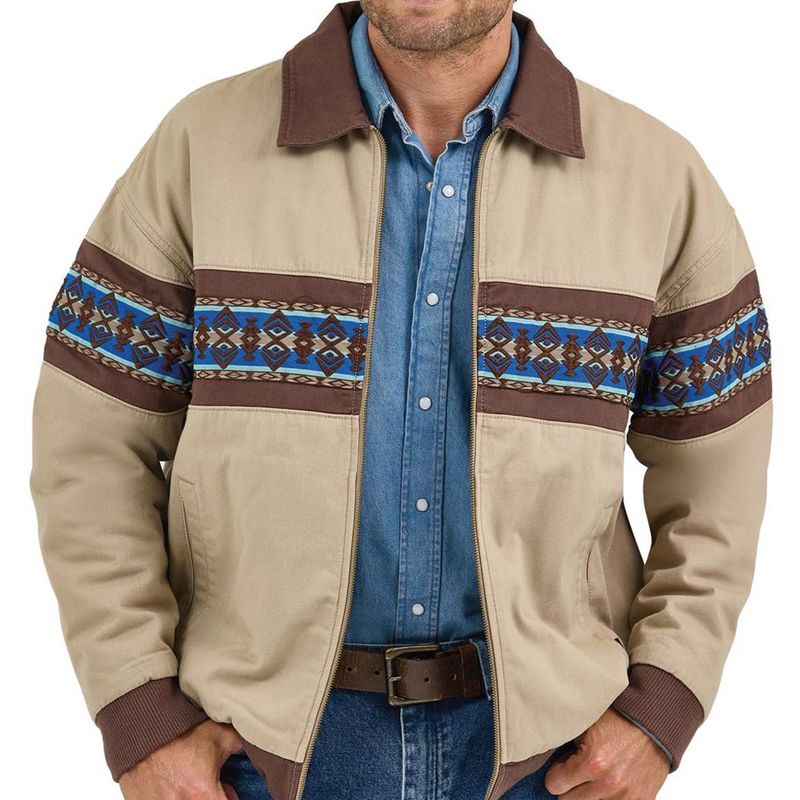 Wrangler Men’s Aztec Bomber Jacket – North Shore – Style# 112368287