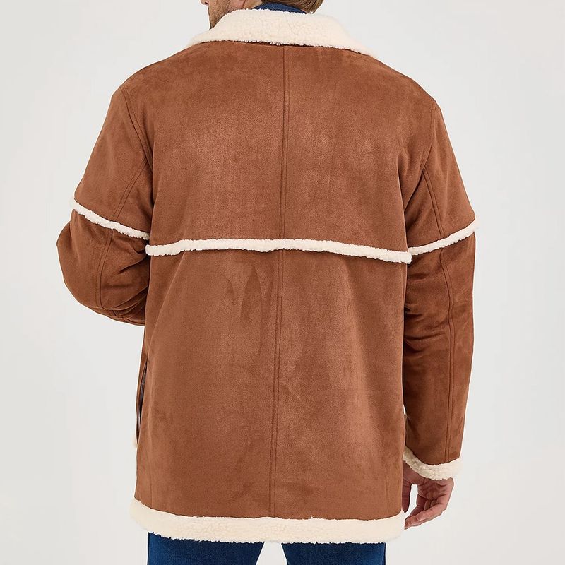 Wrangler Men’s Sherpa Contrast Cowboy Jacket – Style# 112368225