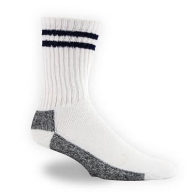 Thorogood 3-Pack White Crew Socks – Style# 888-1006