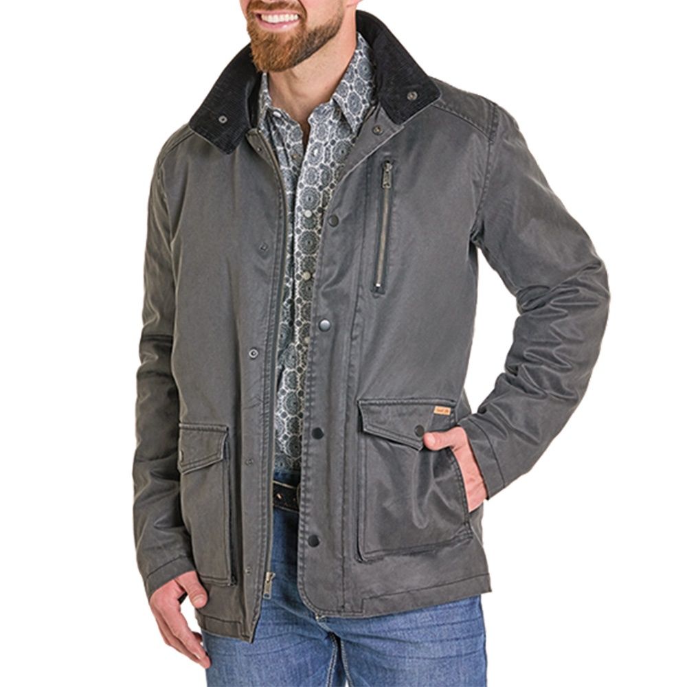 Powder River Men’s Oil Skin Coat – Style# DM92C06173