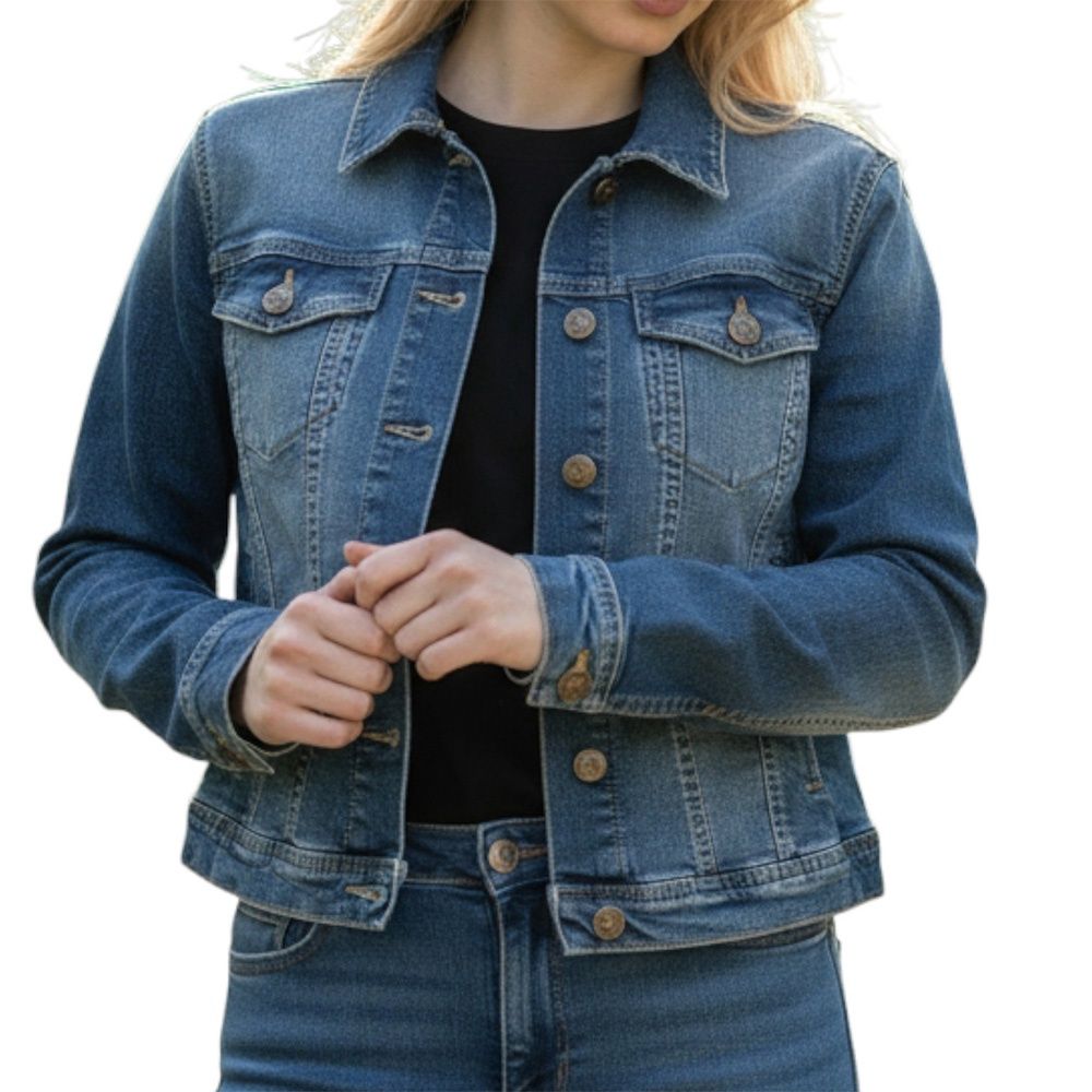 Justin Women’sConceal Carry Denim Jacket – Style# J2296