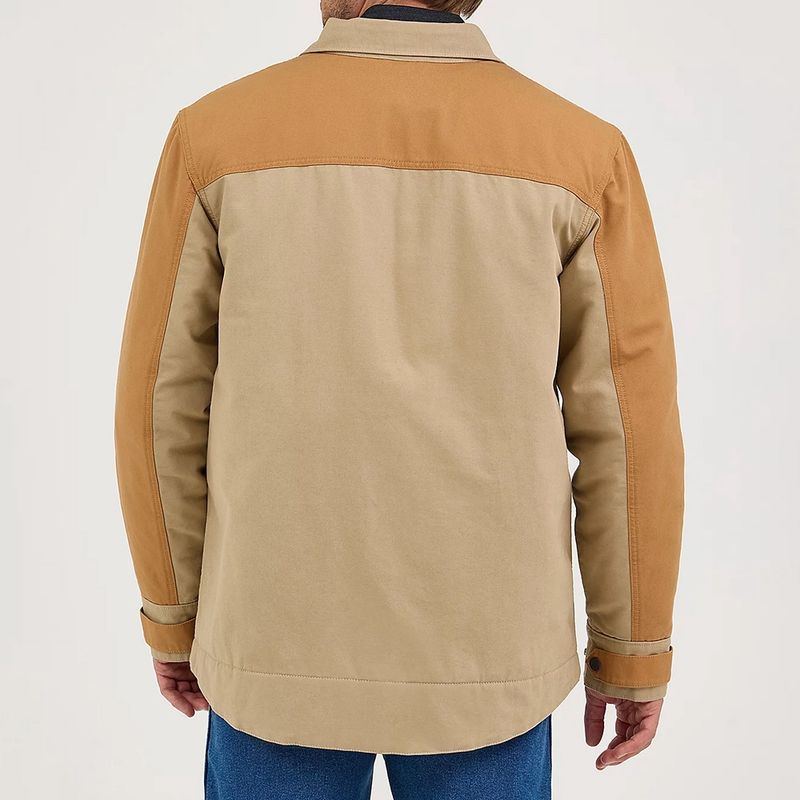 Wrangler Men’s Mixed Canvas Chore Jacket – Style# 112367621