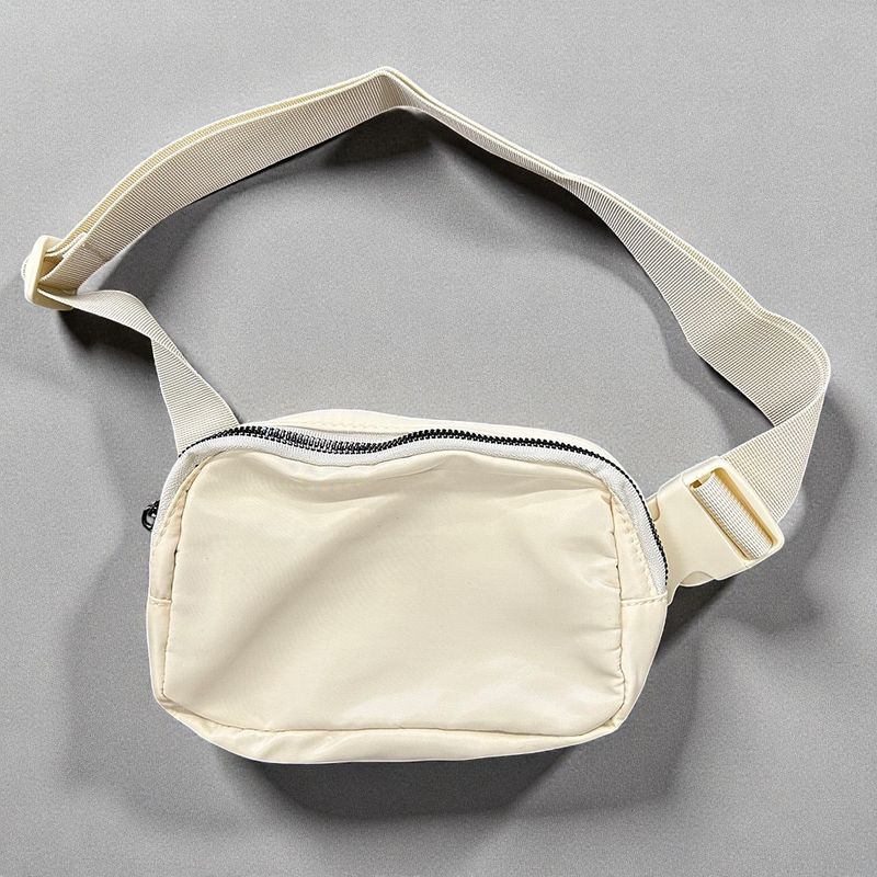 Ivory Cross Body Sling Fanny Pack Belt Bag