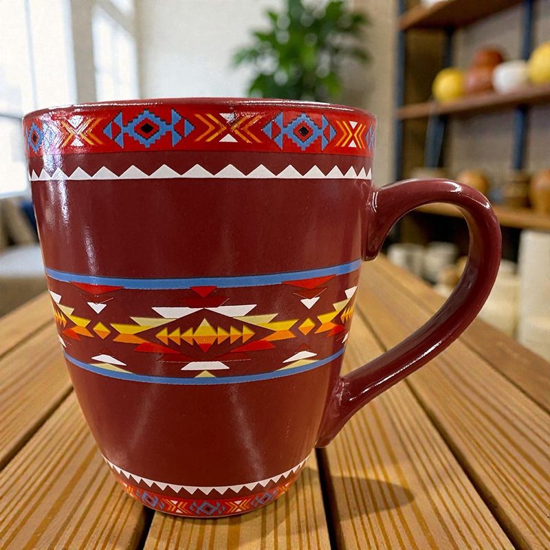 Seven Lakes Mauve Mug – 16 oz.