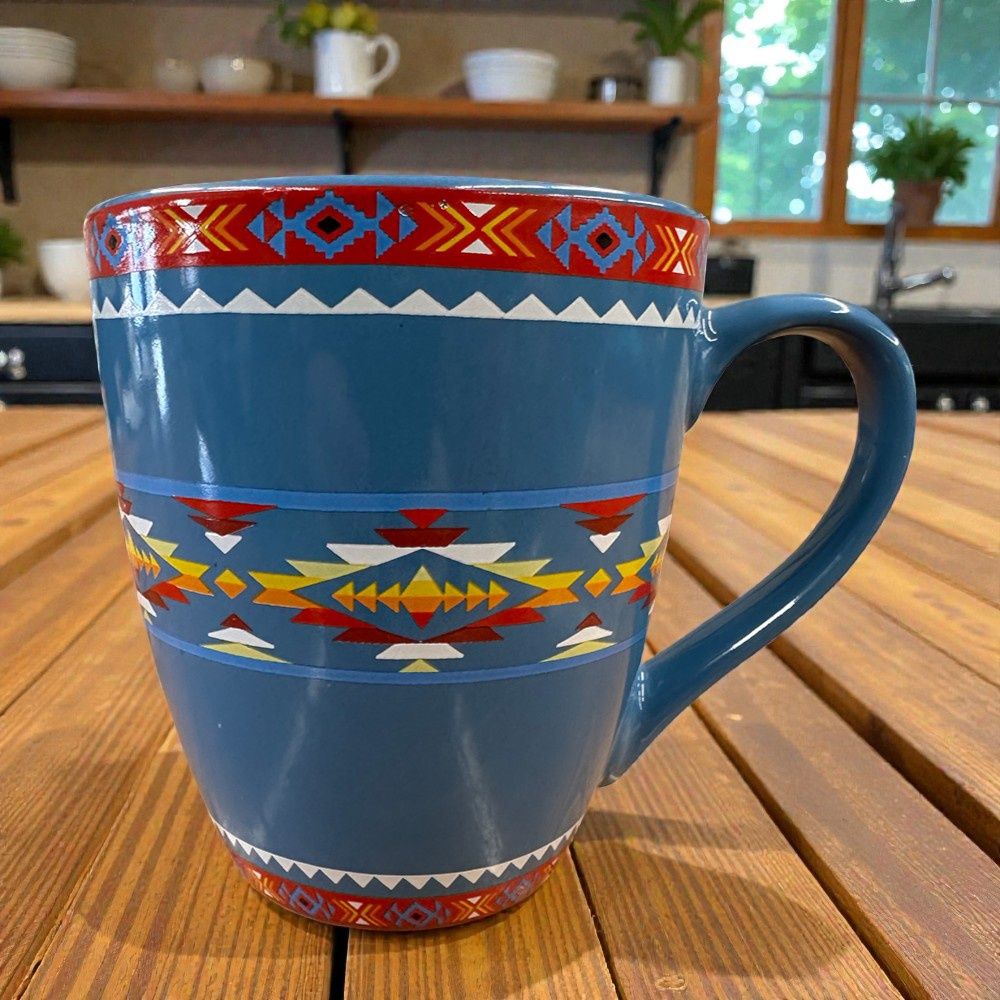 Seven Lakes Blue Mug – 16 oz.