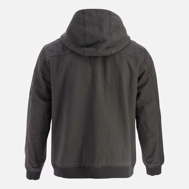 Thorogood Legacy Stone Washed Hooded Bomber Jacket – Tarmac