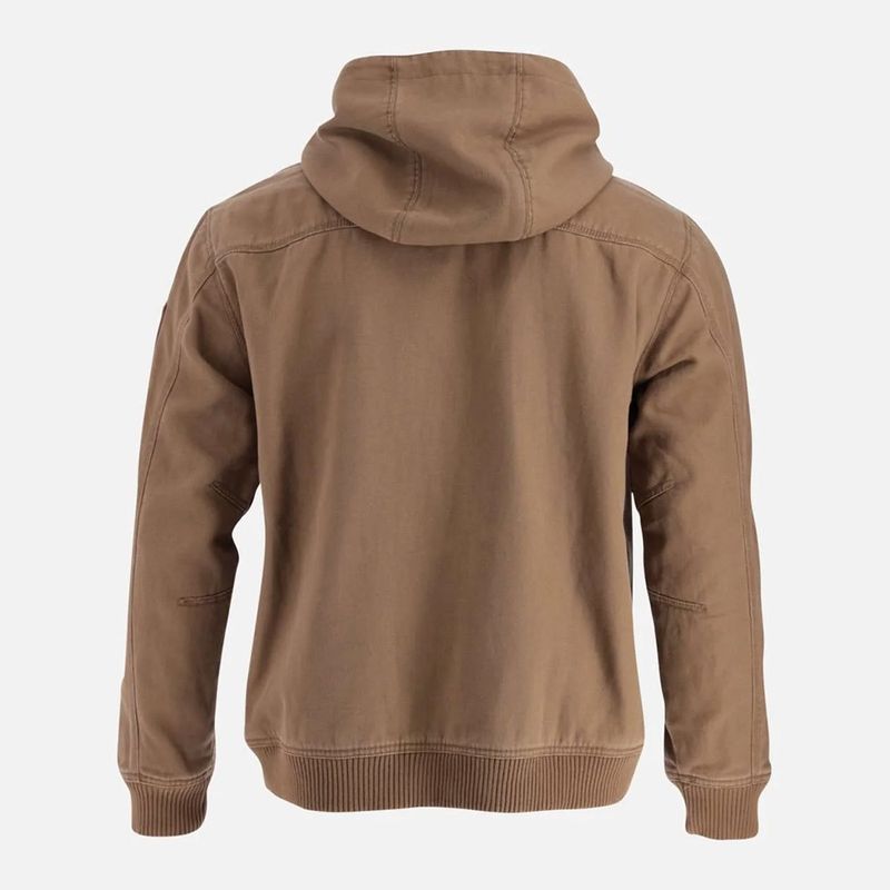 Thorogood Legacy Stone Washed Hooded Bomber Jacket – Otter