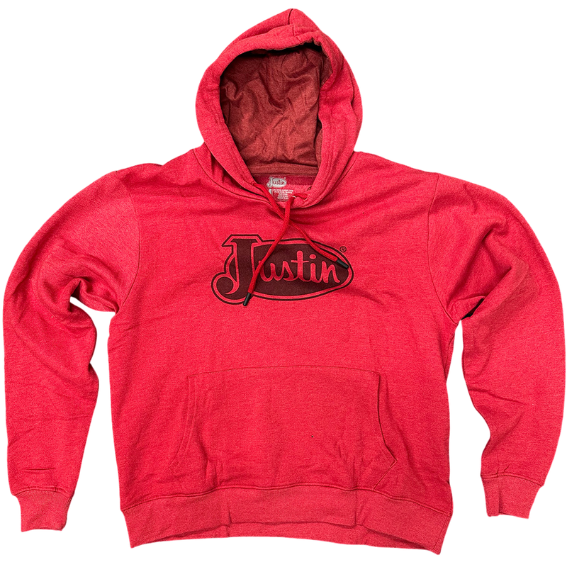 Justin Men&#39;s Red Hoodie