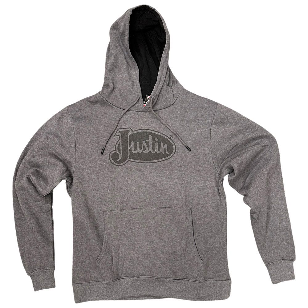 Justin Men&#39;s Grey Hoodie