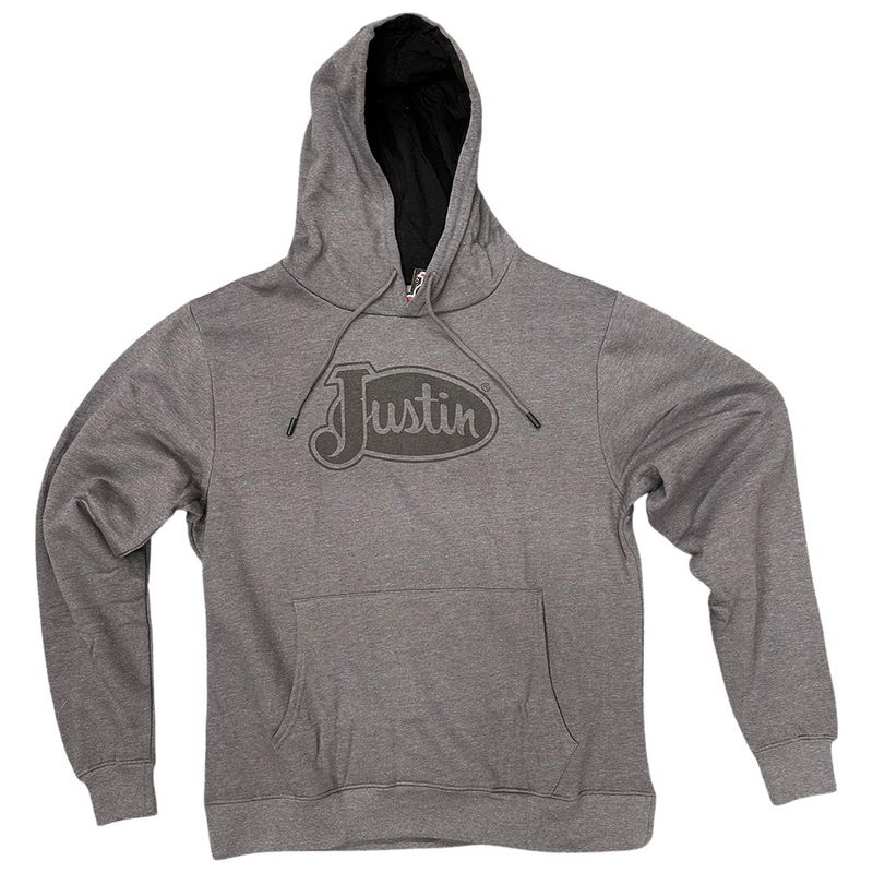 Justin Men&#39;s Grey Hoodie