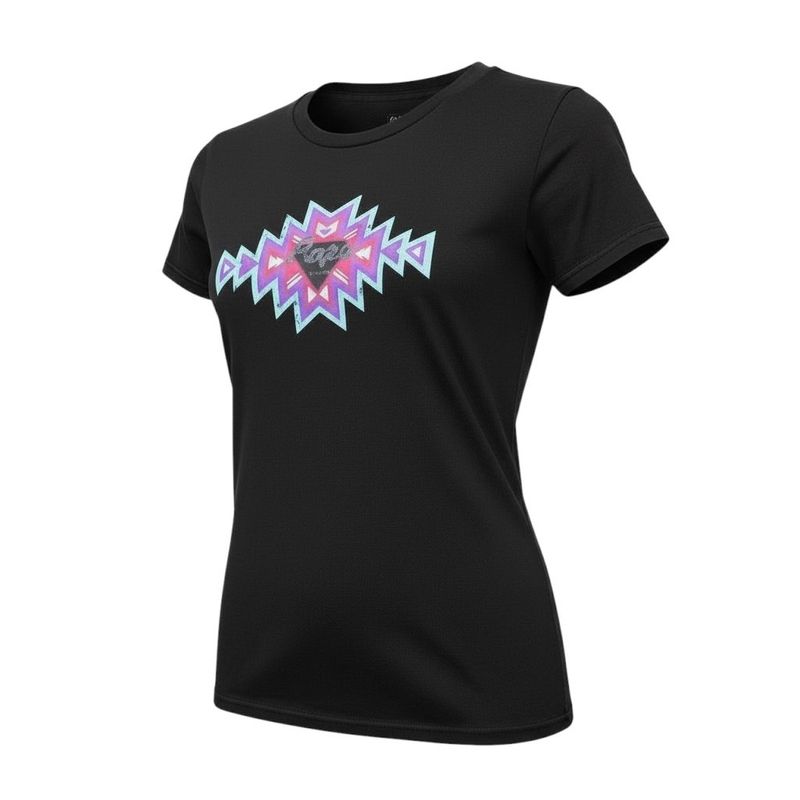 Hooey Women’s Rope Like A Girl Black Crew Neck T-Shirt