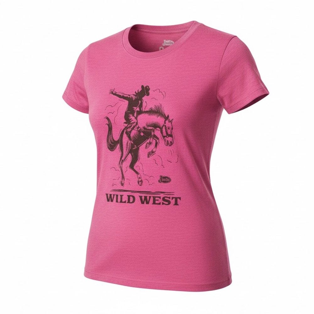 Justin Ladies Wild West T-Shirt
