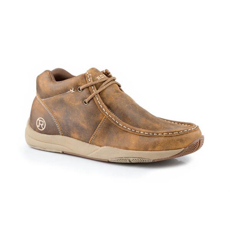 Roper Men’s Clearcut Tan Lace Up Chukka – Style# 09-020-1662-0279