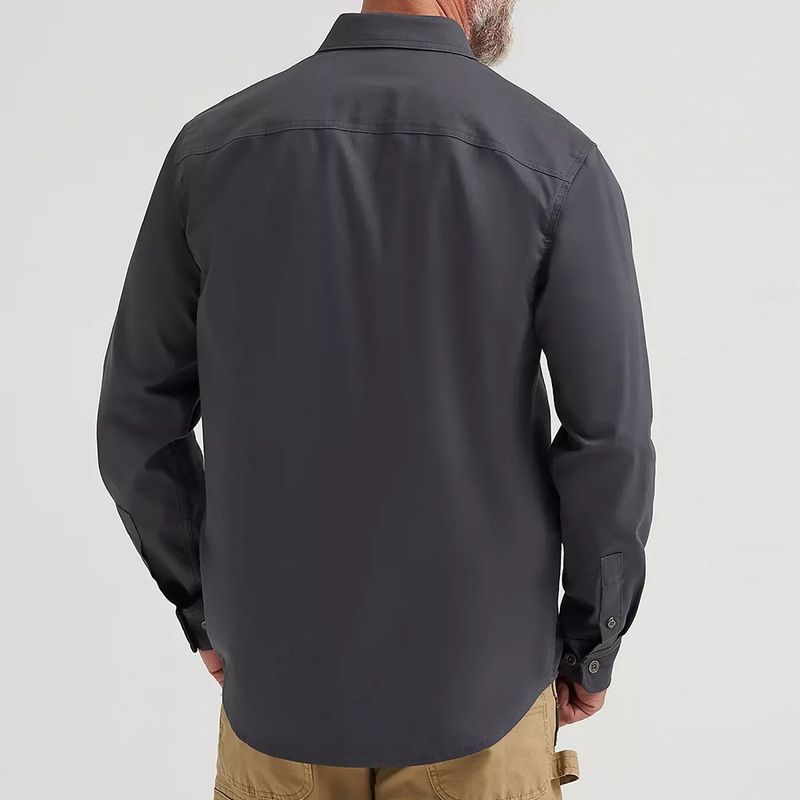 Wrangler® RIGGS Workwear® Ground Cloth Work Shirt – Asphalt