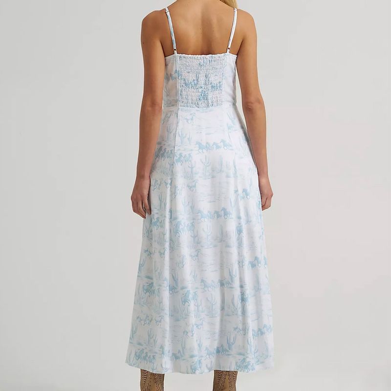 Wrangler® Women's Western Tank Maxi Dress – Country Toile