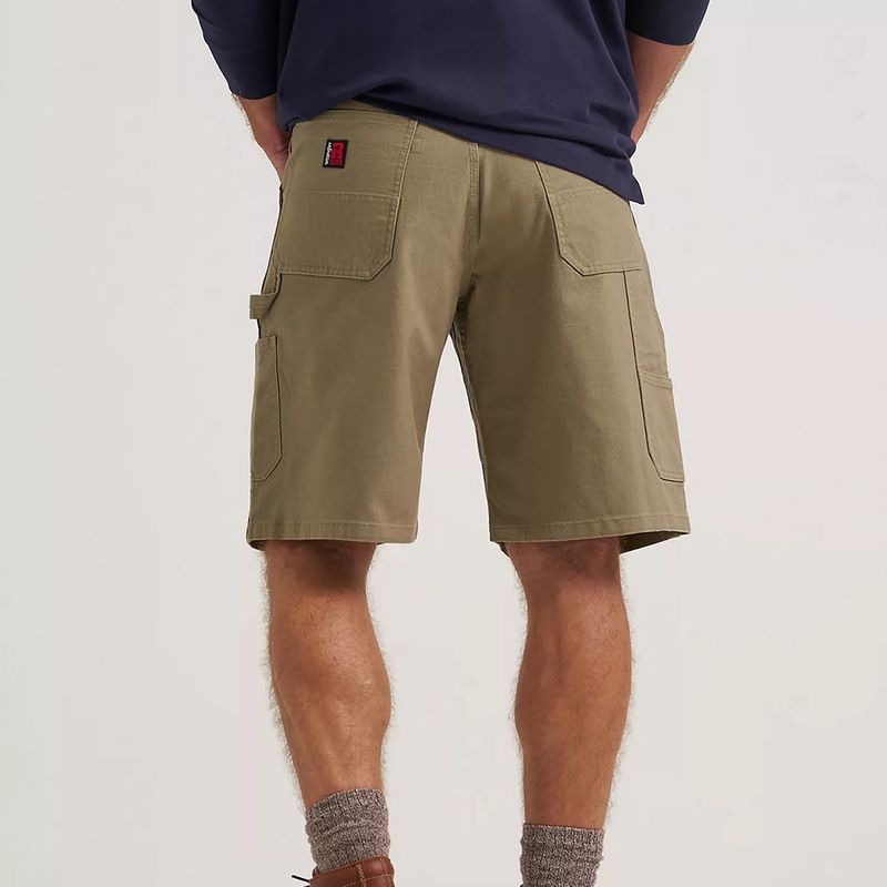 Wrangler RIGGS carpenter short Bark back view