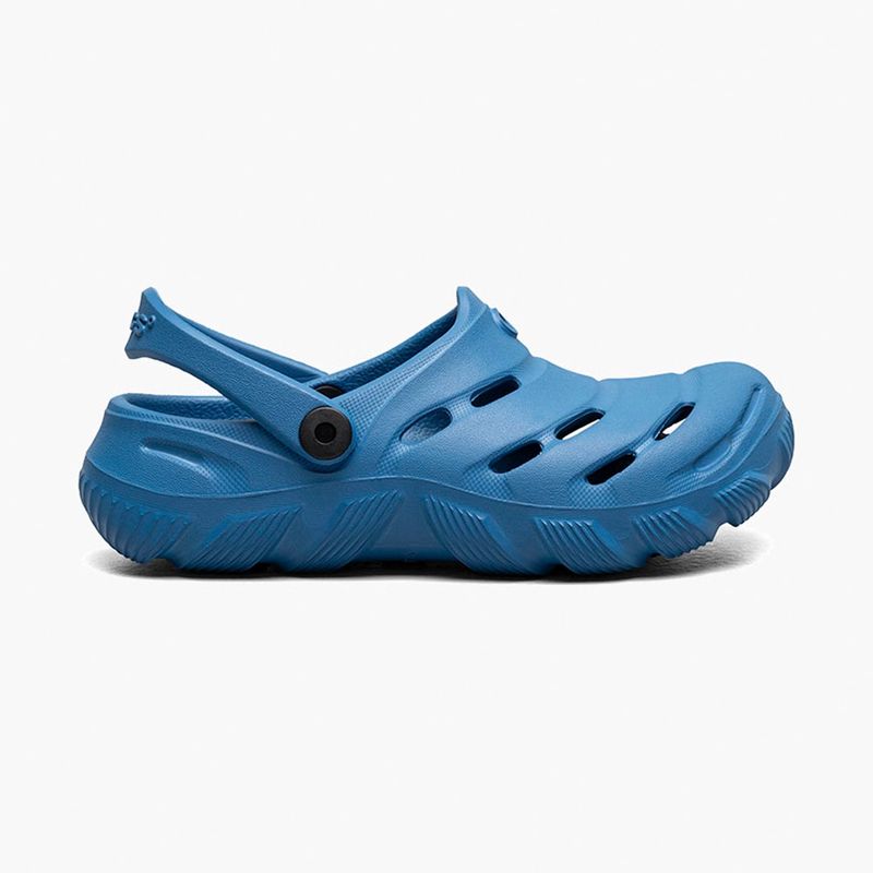 BOGS kids Boga Blue slip on shoe side view