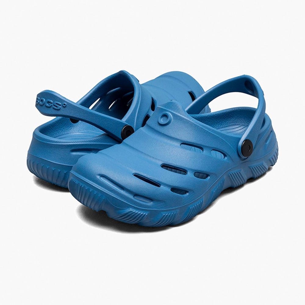 BOGS kids Boga slip on Blue front view