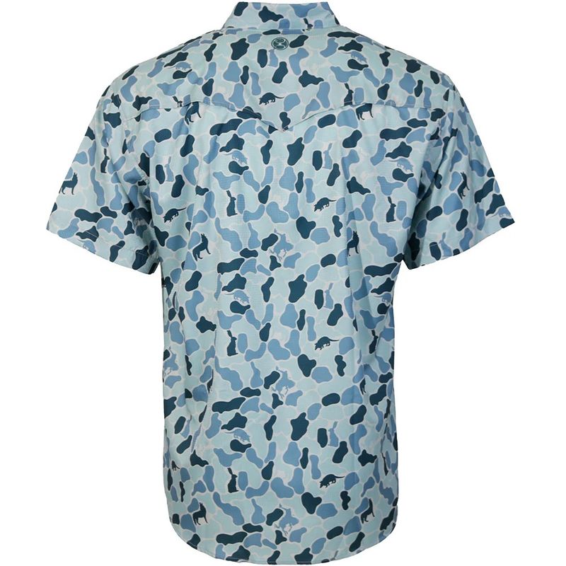 Hooey Sol shirt vented yoke back view