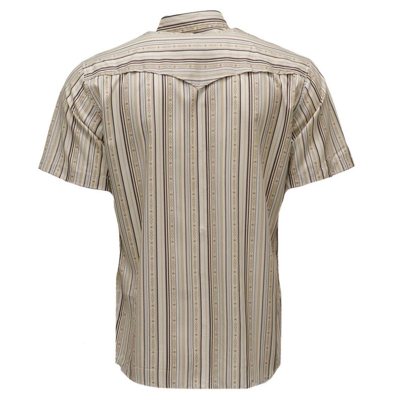 Hooey Sol shirt vented yoke back view