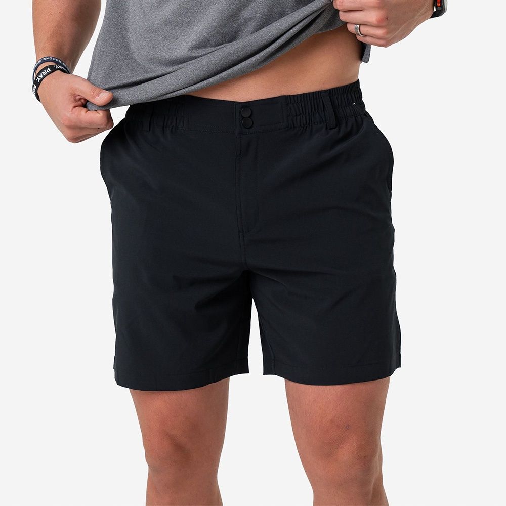 Burlebo Everyday Short Matte Black Retro Duck Camo Pocket front view