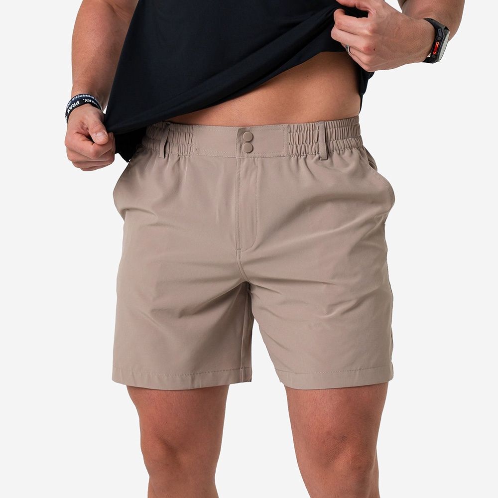 Burlebo Everyday Short Cobblestone Khaki Duck Hunt Pocket front view