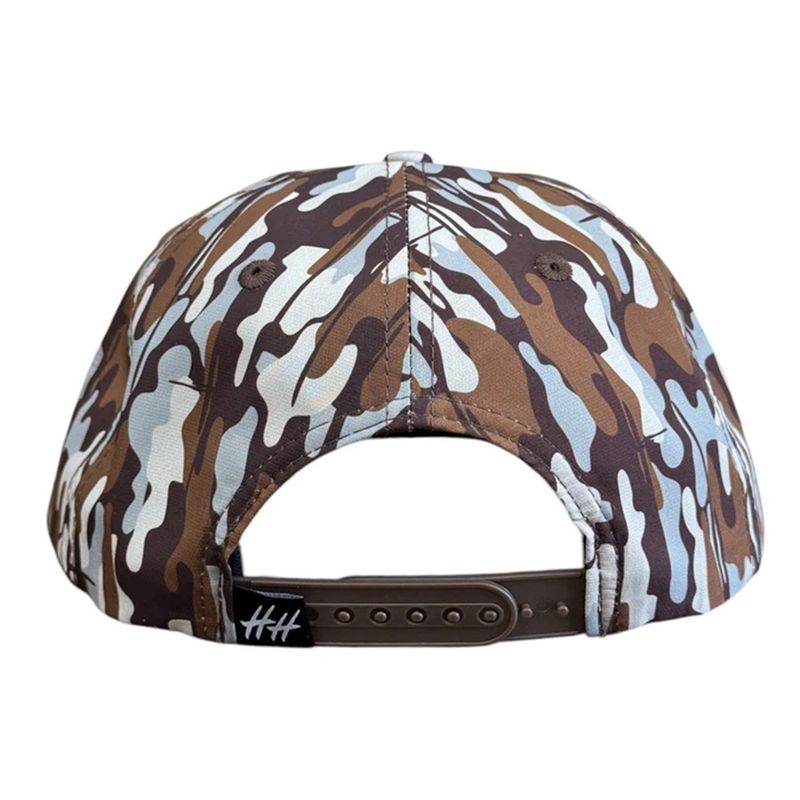 Honey Hole Outdoors Bayou Bark hat back view