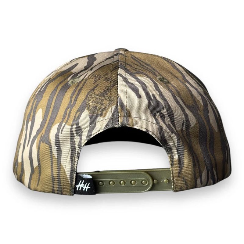 Honey Hole Outdoors Mossy Oak Bottomland hat back view