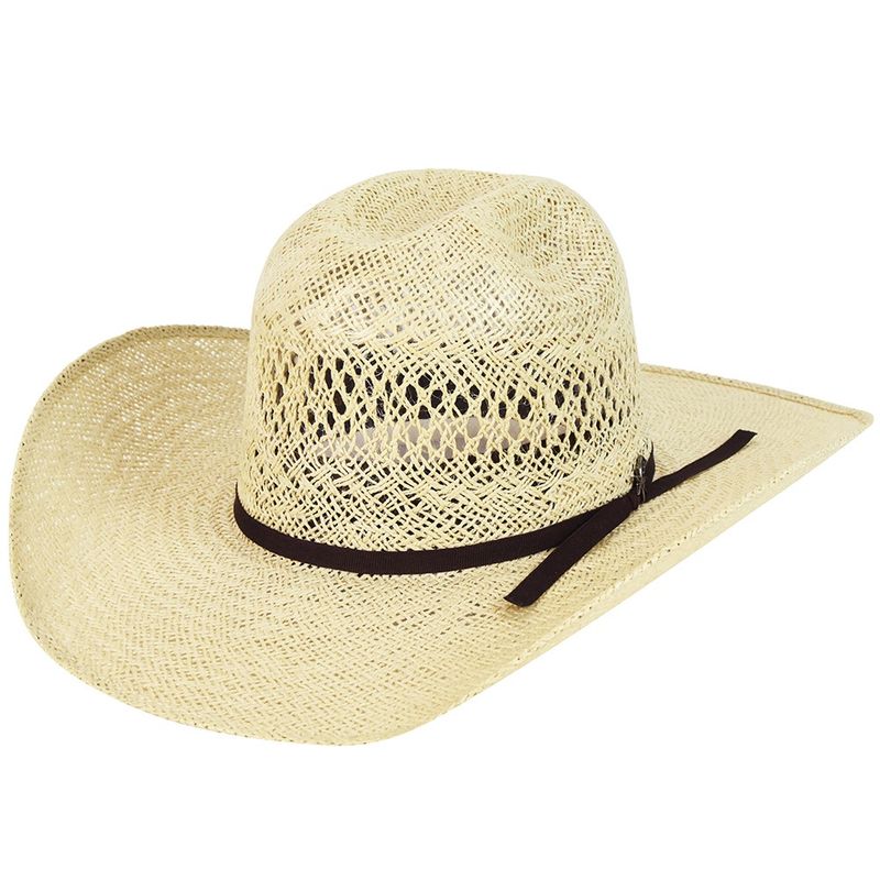 Bailey Rausch 7X Jute Straw Cowboy Hat S2107AUS front view
