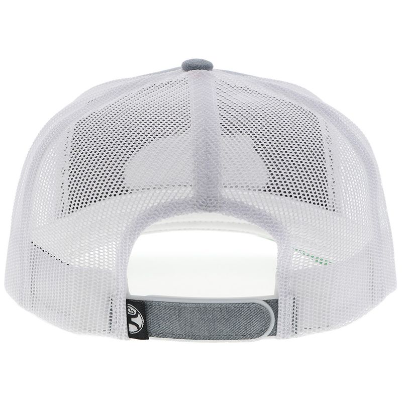 Hooey Cactus Ropes Grey/White 5 Panel Trucker Cap – CR111