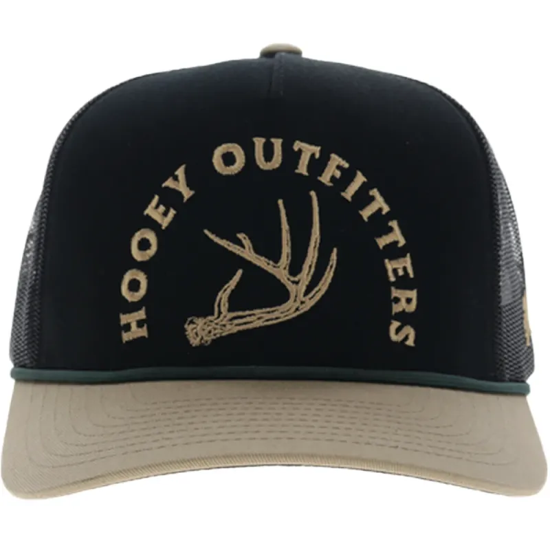 Hooey Shed Trucker Hat – Tan Embroidered Hooey Logo Detail